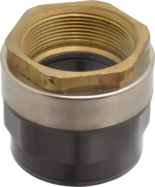 Value Collection - 2" PVC Plastic Pipe Female Adapter - Schedule 80, PVC Slip x Brass Fipt End Connections - Caliber Tooling