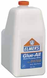 Elmer's - 50 Gal Drum White All Purpose Glue - 5 min Working Time, Bonds to Ceramic, Fabric, Leather, Paper & Wood - Caliber Tooling