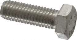 Value Collection - 1/2-13 UNC, 1-1/2" Length Under Head Hex Head Cap Screw - Fully Threaded, Grade 18-8 Stainless Steel, Uncoated, 3/4" Hex - Caliber Tooling