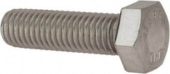 Value Collection - 1/2-13 UNC, 1-3/4" Length Under Head Hex Head Cap Screw - Fully Threaded, Grade 18-8 Stainless Steel, Uncoated, 3/4" Hex - Caliber Tooling