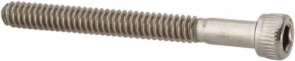 Value Collection - #4-40 UNC Hex Socket Drive, Socket Cap Screw - Grade 18-8 Stainless Steel, Uncoated, 1-1/8" Length Under Head - Caliber Tooling