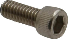 Value Collection - #8-32 UNC Hex Socket Drive, Socket Cap Screw - Grade 18-8 Stainless Steel, Uncoated, 7/16" Length Under Head - Caliber Tooling