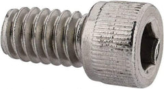 Value Collection - 1/4-20 UNC Hex Socket Drive, Socket Cap Screw - Grade 18-8 Stainless Steel, Uncoated, 7/16" Length Under Head - Caliber Tooling