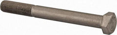 Value Collection - 3/8-24 UNF, 3-1/2" Length Under Head Hex Head Cap Screw - Partially Threaded, Grade 18-8 Stainless Steel, Uncoated, 9/16" Hex - Caliber Tooling