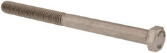 Value Collection - 1/2-13 UNC, 6-1/2" Length Under Head Hex Head Cap Screw - Partially Threaded, Grade 18-8 Stainless Steel, Uncoated, 3/4" Hex - Caliber Tooling