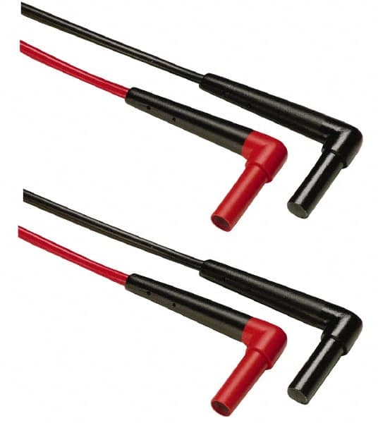 Fluke - Black/Red Electrical Test Equipment Leads Set - Use with All Models - Caliber Tooling