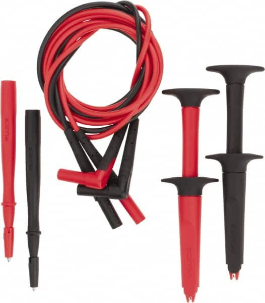 Fluke - Black/Red Electrical Test Equipment Leads Set - Caliber Tooling