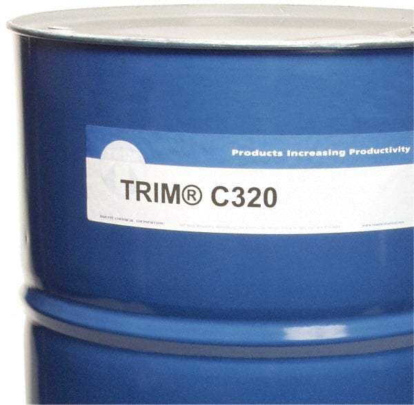 Master Fluid Solutions - Trim C320, 54 Gal Drum Cutting Fluid - Synthetic - Caliber Tooling