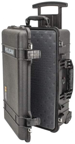 Pelican Products, Inc. - 13-13/16" Wide x 13-13/16" Deep x 9" High, Clamshell Hard Case - Black, Polypropylene - Caliber Tooling