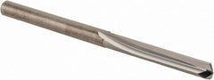 Die Drill Bit: 1/8″ Dia, 140 °, Solid Carbide Bright Finish, Bright Finish