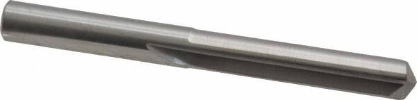 Hertel - 17/64", 140° Point, Solid Carbide Straight Flute Drill Bit - Caliber Tooling