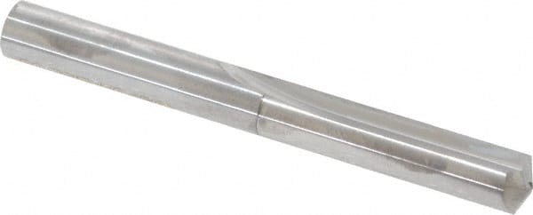 Die Drill Bit: 19/64″ Dia, 140 °, Solid Carbide Bright Finish, Bright Finish