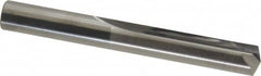 Hertel - 23/64", 140° Point, Solid Carbide Straight Flute Drill Bit - Caliber Tooling