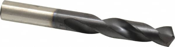 Screw Machine Length Drill Bit: 0.3594″ Dia, 135 °, Cobalt TiAlN Finish, Right Hand Cut, Spiral Flute, Straight-Cylindrical Shank