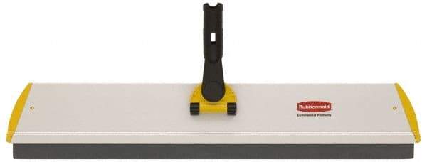 Rubbermaid - 24.1" Long x 4-1/2" Wide Aluminum Squeegee Frame - Yellow, Quick Connect - Caliber Tooling