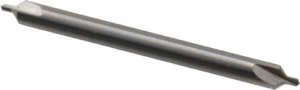 Hertel - #1 Plain Cut 90° Incl Angle Solid Carbide Combo Drill & Countersink - Caliber Tooling