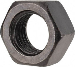 Gibraltar - 1-8 UNC Steel Right Hand Heavy Hex Nut - 1-1/2" Across Flats, 55/64" High, Black Oxide Finish - Caliber Tooling