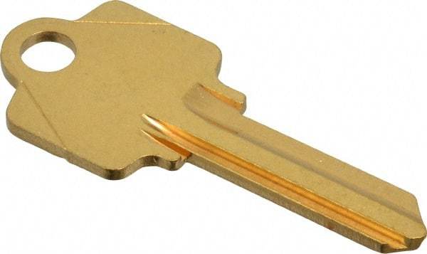 Made in USA - Arrow Key Blank - Brass - Caliber Tooling