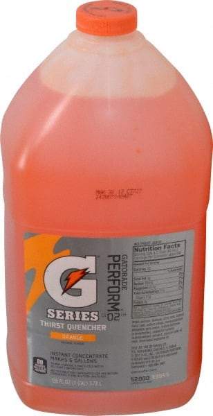 Gatorade - 1 Gal Bottle Orange Activity Drink - Liquid Concentrate, Yields 6 Gal - Caliber Tooling