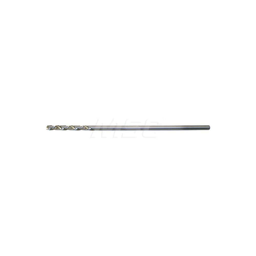 #7 2-7/16″ Flute Length 135° High Speed Steel Aircraft Extension Drill Bright/Uncoated, 0.201″ Diam Straight-Cylindrical Shank, Split Point, Self-Centering, Series 3957-12