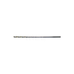 #7 2-7/16″ Flute Length 135° High Speed Steel Aircraft Extension Drill Bright/Uncoated, 0.201″ Diam Straight-Cylindrical Shank, Split Point, Self-Centering, Series 3957-12