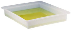 Bel-Art - 18" Long x 22" Wide x 4" Deep Tray with Faucet Tray - Polyethylene - Caliber Tooling