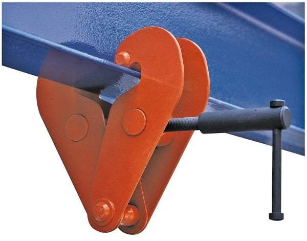 Value Collection - 10,000 Lbs. Load Capacity Beam Clamp - 3.6 to 12.2 Inch Max Grip - Caliber Tooling