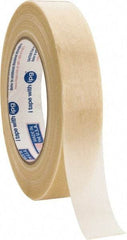 Intertape - 1" x 60 Yd Clear Rubber Adhesive Packaging Tape - Polyester Film Backing, 5.6 mil Thick, 175 Lb Tensile Strength, Series RG15 - Caliber Tooling