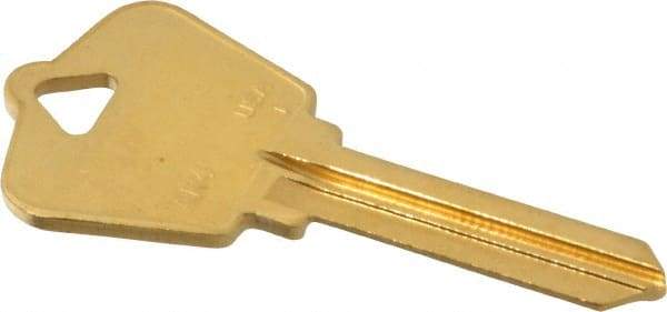 Made in USA - Arrow Key Blank - Brass - Caliber Tooling