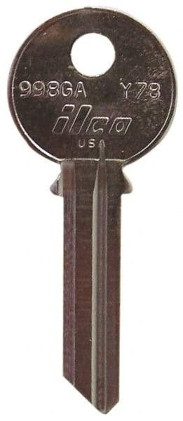 Made in USA - Yale Key Blank - Nickel - Caliber Tooling