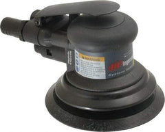 Ingersoll-Rand - 12,000 OPM, 15.8 CFM Air Consumption, Palm Air Orbital Sander - Round Pad, 1/4 NPT Inlet - Caliber Tooling