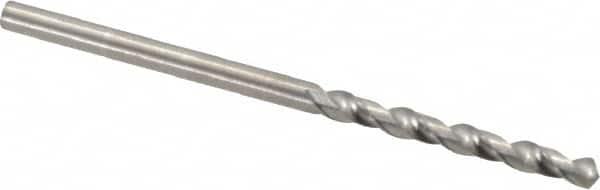 Hertel - #48, 118° Drill Point, 1.93mm Shank Diam, Fast Spiral Circuit Board Drill Bit - Caliber Tooling