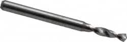 Hertel - #38, 130° Drill Point, 1/8" Shank Diam, Fast Spiral Circuit Board Drill Bit - Caliber Tooling