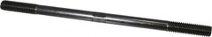 Gibraltar - 1/2-13 9" OAL Equal Double Threaded Stud - Alloy Steel, Black Oxide Finish, 1-1/2" Equal Thread Length - Caliber Tooling