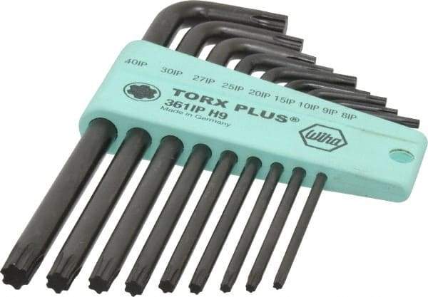 Wiha - 9 Piece L-Key Hex Key Set - Caliber Tooling