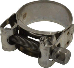 Mikalor - 1-13/32" Hose, 0.78" Wide x 0.04" Thick, T-Bolt Hose Clamp - 1.34 to 1.46" Diam, Stainless Steel - Caliber Tooling