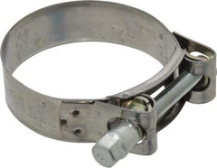 Mikalor - 2-13/32" Hose, 0.78" Wide x 0.04" Thick, T-Bolt Hose Clamp - 2.32 to 2.48" Diam, Stainless Steel Band, Housing & Zinc Plated Screw - Caliber Tooling