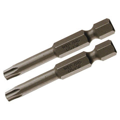 Torx 1/4″ Power Bit T3 × 50mm 2 Pack - Caliber Tooling