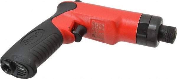 Sioux Tools - 1/4" Bit Holder, 2,000 RPM, Pistol Grip Handle Air Screwdriver - 80 In/Lb Torque, 30 CFM - Caliber Tooling