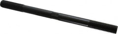 Gibraltar - 5/8-11 9" OAL Equal Double Threaded Stud - Alloy Steel, Black Oxide Finish, 1-3/4" Equal Thread Length - Caliber Tooling