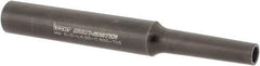 Iscar - Multimaster 1/2" 89° Shank Milling Tip Insert Holder & Shank - 0.3" Neck Diam, T05 Neck Thread, 4" OAL, Steel MM S-D Tool Holder - Caliber Tooling