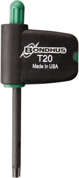 Bondhus - 3" OAL T20 Torx Key - Caliber Tooling