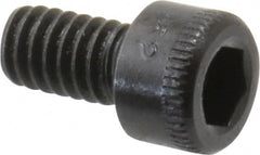 Holo-Krome - #8-32 UNC Hex Socket Drive, Socket Cap Screw - Alloy Steel, Black Oxide Finish, Fully Threaded, 5/16" Length Under Head - Caliber Tooling