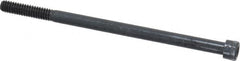 Holo-Krome - 1/4-20 UNC Hex Socket Drive, Socket Cap Screw - Alloy Steel, Black Oxide Finish, Partially Threaded, 4-1/2" Length Under Head - Caliber Tooling