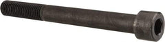 Holo-Krome - 1-8 UNC Hex Socket Drive, Socket Cap Screw - Alloy Steel, Black Oxide Finish, Partially Threaded, 9" Length Under Head - Caliber Tooling