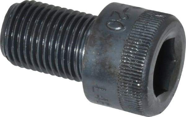 Holo-Krome - 1/2-20 UNF Hex Socket Drive, Socket Cap Screw - Alloy Steel, Black Oxide Finish, Fully Threaded, 3/4" Length Under Head - Caliber Tooling