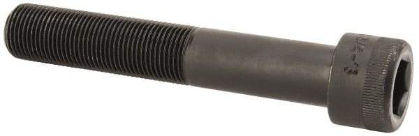 Holo-Krome - 3/4-16 UNF Hex Socket Drive, Socket Cap Screw - Alloy Steel, Black Oxide Finish, Partially Threaded, 4-1/2" Length Under Head - Caliber Tooling