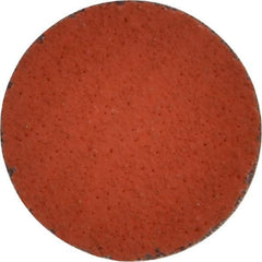 3M - 1-1/2" Disc Diam, 50 Grit, Ceramic Quick Change Disc - Type R Attaching System, Coated, Orange, Coarse Grade, 30,000 RPM, 777F Series - Caliber Tooling