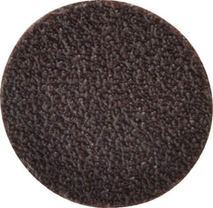 3M - 1-1/2" Disc Diam, 50 Grit, Aluminum Oxide Quick Change Disc - Type R Attaching System, Coated, Brown, Coarse Grade, 30,000 RPM, 361F Series - Caliber Tooling