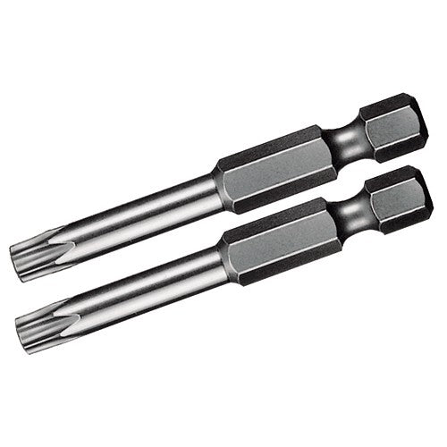 TorxPlus Power Bit IP20 × 50mm (2 Bit Pack) - Caliber Tooling